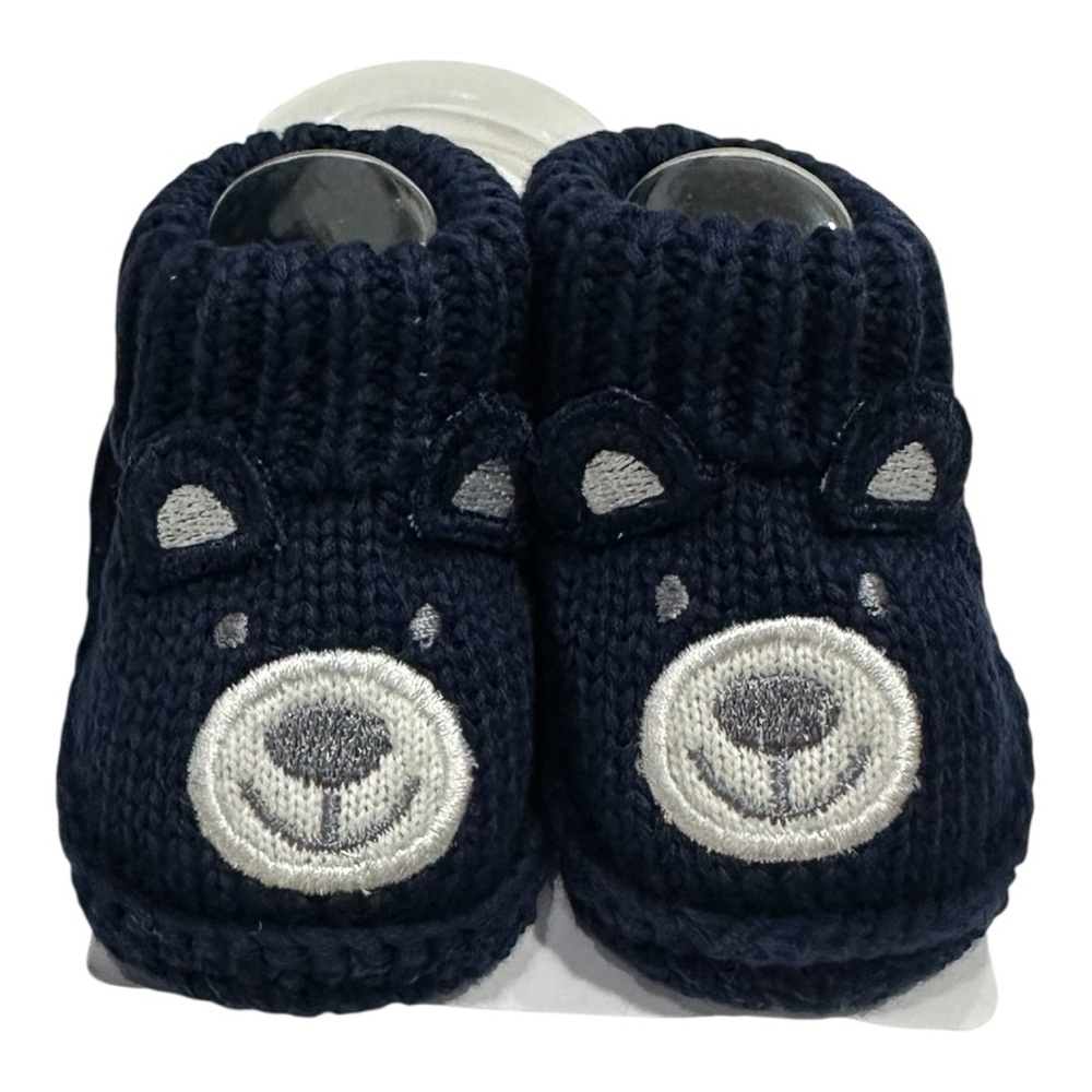 Joe Fresh Blue Bear Booties Size S